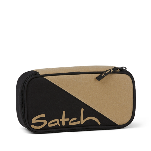 Satch by Ergobag Stort Box penalhus - Whiteout, Brun / Sort